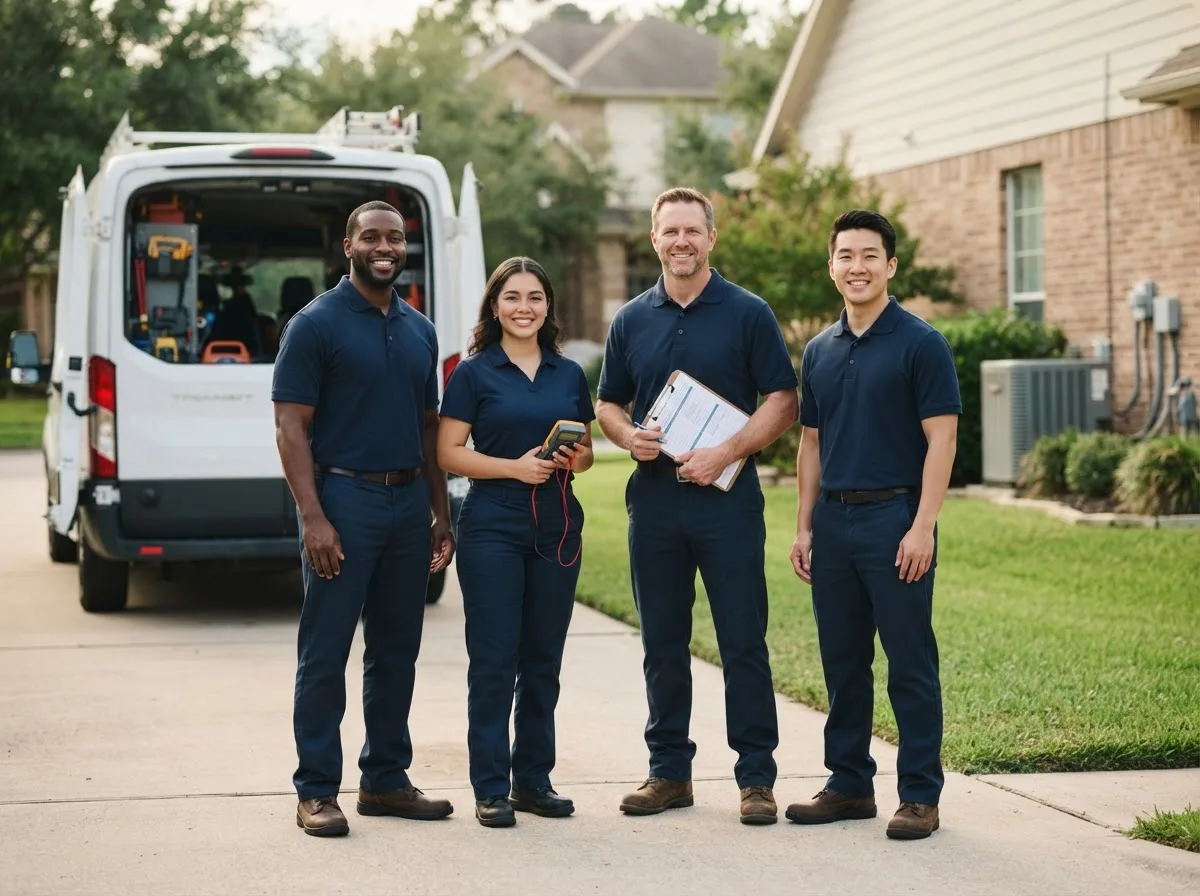 Certified HVAC technician near Kopperl, TX